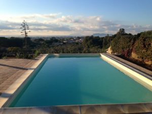 Piscina in villa privata a Trapani Marsala Sicilia